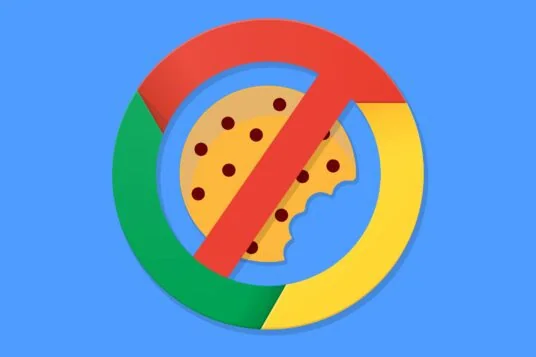 Символ на Chrome с блокирани бисквитки