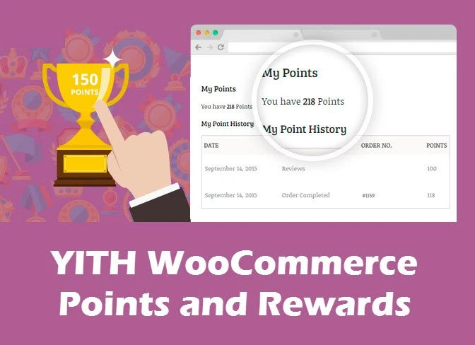 YITH WooCommerce Points and Rewards — клиентски баланс и история на натрупаните точки