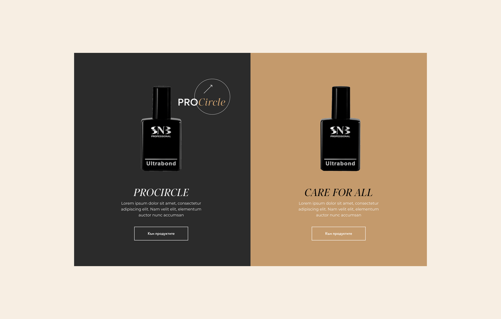 Настолен дизайн на Star Nails със секции ProCircle и Care for All